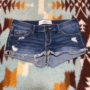 Hollister Blue Jean Shorts
